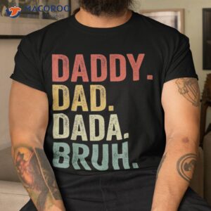 dada daddy dad father funny fathers day vintage shirt tshirt