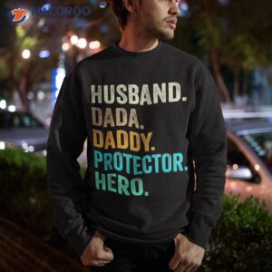 dada daddy protector hero cool vintage fathers day funny dad shirt sweatshirt