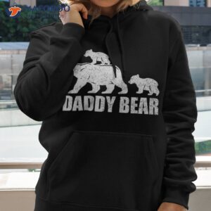 daddy bear 2 cubs shirt twin tshirt dad kids hoodie 2