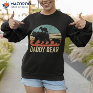 daddy bear 2 cubs shirt twins tshirt dad kids sweatshirt 1