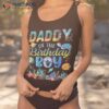 Daddy Of The Birthday Boy Sea Fish Ocean Animals Aquarium Shirt