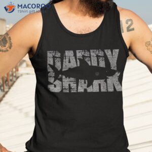 daddy shark funny gifts for dad shirt tank top 3