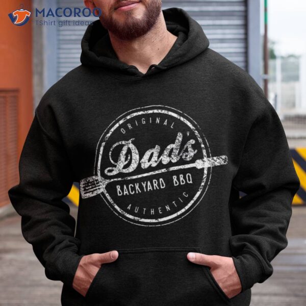 Dads Backyard Bbq Grilling Cute Fathers Day Gift Shirt