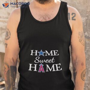 dallas cb football and los angeles ag baseball home sweet home shirt tank top