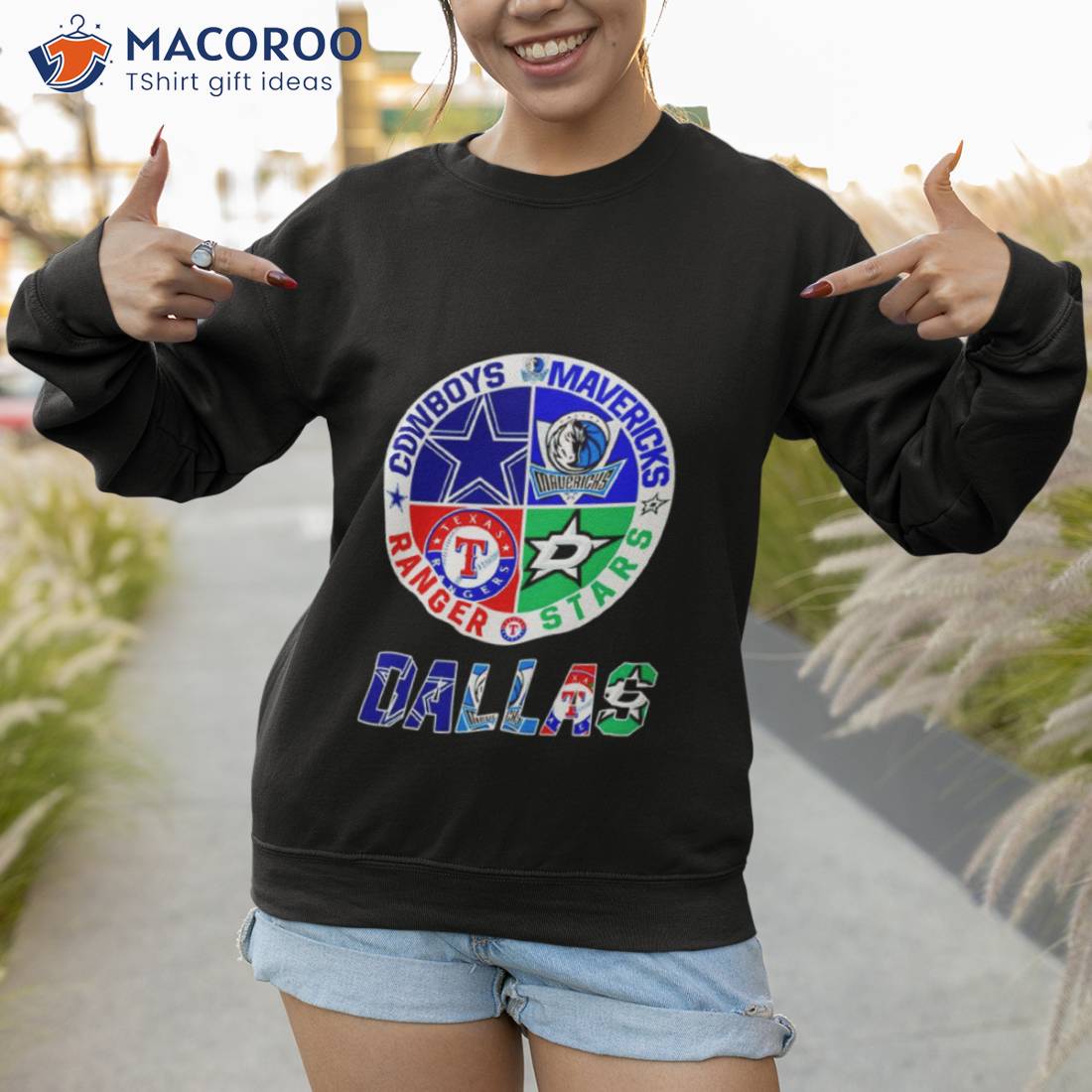 Dallas: Mavericks, Cowboys, Stars, Rangers.