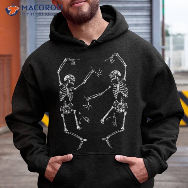 Dance Of Death Macabre Skeleton Skull Halloween Shirt