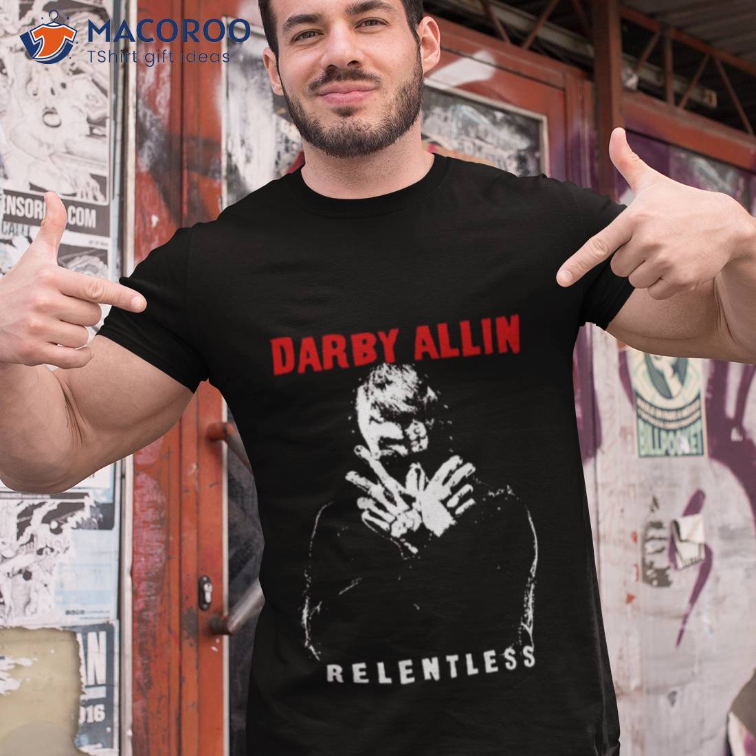 Darby Allin Wrestling Design Shirt Darby Allin Wrestling Design Shirt