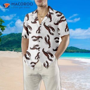 dark lobster hawaiian shirt unique and print shirt for adults 4