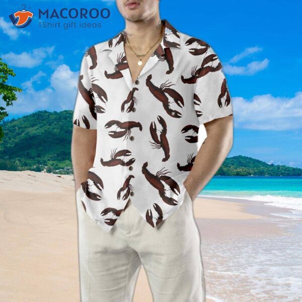 Dark Lobster Hawaiian Shirt, Unique And Print Shirt For Adults