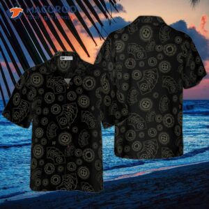 dark patterned hawaiian poker shirt 3