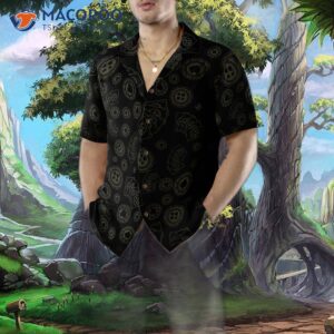 dark patterned hawaiian poker shirt 4