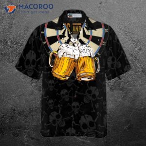 darts and beer hawaiian shirt best gift for lovers 2