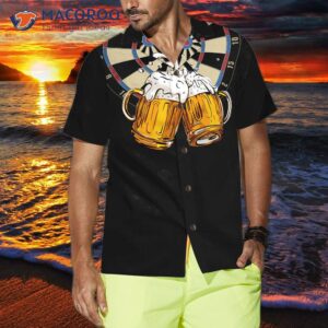 darts and beer hawaiian shirt best gift for lovers 4