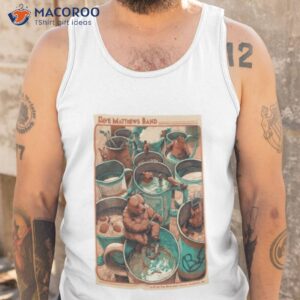 dave matthews band june 27 2023 clarkston mi poster shirt tank top