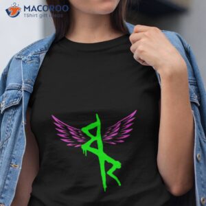 david martinez cyberpunk edgerunners icon with wings anime shirt tshirt