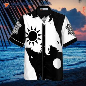 day and night wolves hawaiian shirt 2