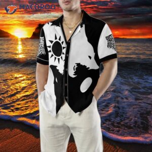 day and night wolves hawaiian shirt 4