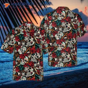day of the dead skull hawaiian shirt best shirt for and 0