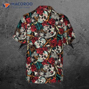 day of the dead skull hawaiian shirt best shirt for and 1