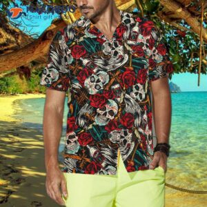 day of the dead skull hawaiian shirt best shirt for and 3