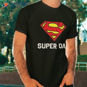 Dc Comics Superman Father’s Day Super Dad Logo Shirt