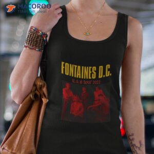 dc fontaines dc show dc tour 2022 shirt tank top 4