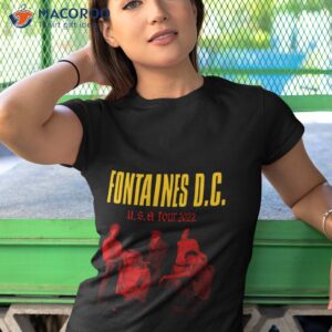 dc fontaines dc show dc tour 2022 shirt tshirt 1