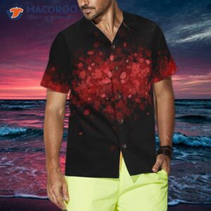 dead bird gothic hawaiian shirt for black and red 3