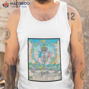 dead company july 8th 2022 bristow va jiffy lube live poster shirt tank top