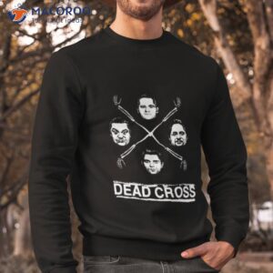 dead cross caricatures art shirt sweatshirt