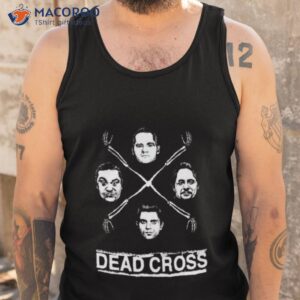 dead cross caricatures art shirt tank top