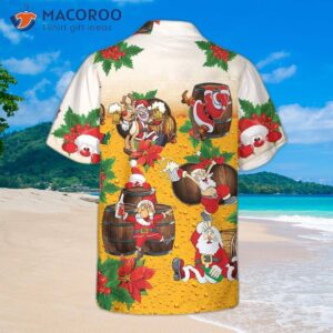 dear santa here s your beer christmas hawaiian shirt funny claus best gift for 1