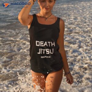 death jitsu zero fucks shirt tank top 3