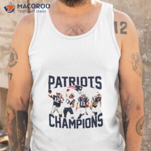 declare your love for the patriots champions with this iconic shirt tank top