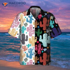 decorative cactus hawaiian shirt cute shirt for and gift lovers 2