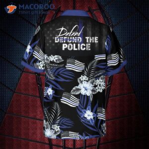defend the police hawaiian shirt 1