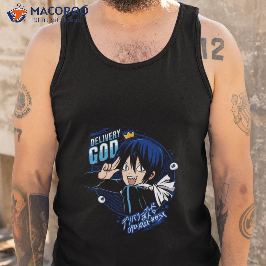 Delivery God Yato Japanese Anime Noragami Character God Calmity Shirt Delivery God Yato Japanese Anime Noragami Character God Calmity Shirt