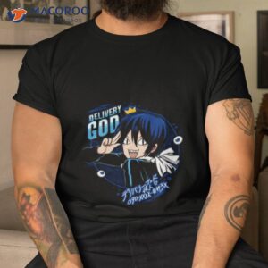 delivery god yato japanese anime noragami character god calmity shirt tshirt