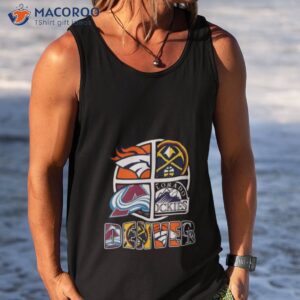 denver big 4 teams broncos nuggets avalanche rockies shirt tank top