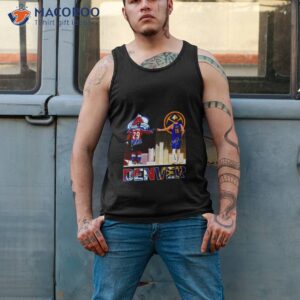 denver city skyline nathan mackinnon and nikola jokic signatures shirt tank top 2