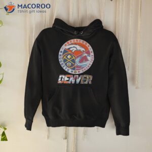 denver nugget denver broncos and avalanche denver official logo shirt hoodie
