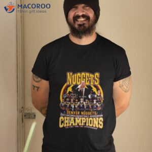 denver nuggets 2023 national basketball association champions the first time the championship signatures shirt tshirt 2