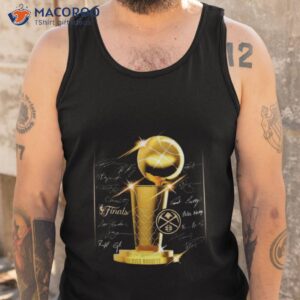 denver nuggets 2023 nba finals champions triple threat roster signatures mens shirt tank top