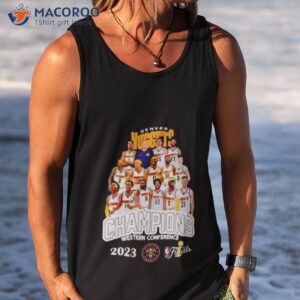 denver nuggets 2023 western conference champions shirt tank top