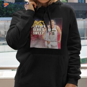 Denver Nuggets First Playoff Series Sweep 2023 Shirt 1 denver nuggets first playoff series sweep 2023 shirt hoodie