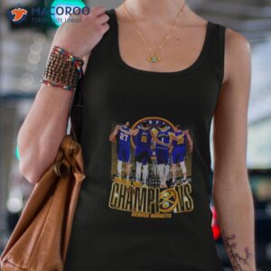 denver nuggets jamal murray nikola jokic michael porter jr and aaron addison gordon 2023 nba champions signatures shirt tank top 4