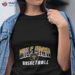 denver nuggets mile high 2023 retro shirt tshirt