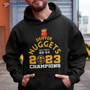 denver nuggets nba champions 2023 shirt hoodie