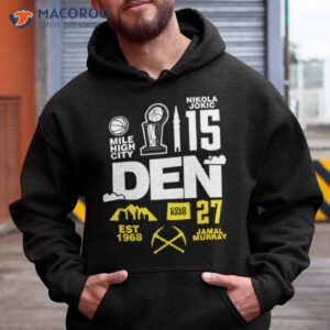 Denver Nuggets Nikola Jokic And Jamal Murray 2023 Mile High City Shirt