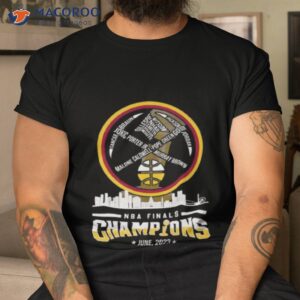 denver nuggets players names 2023 nba finals champions trophy shirt tshirt